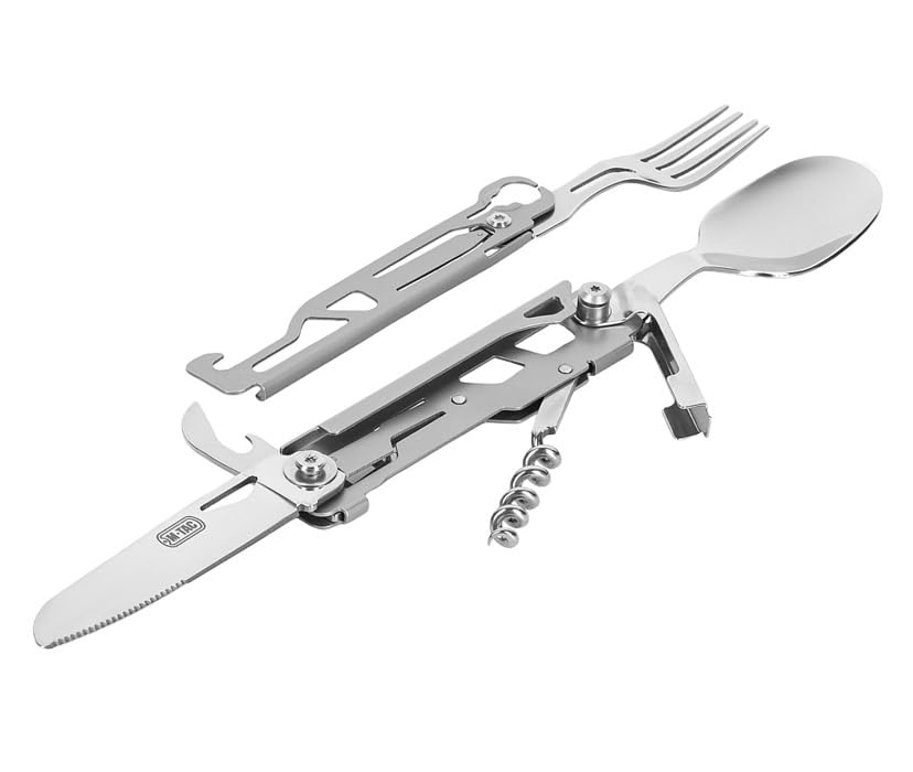 Juego de Cubiertos Militares de Camping M-Tac (6 en 1)